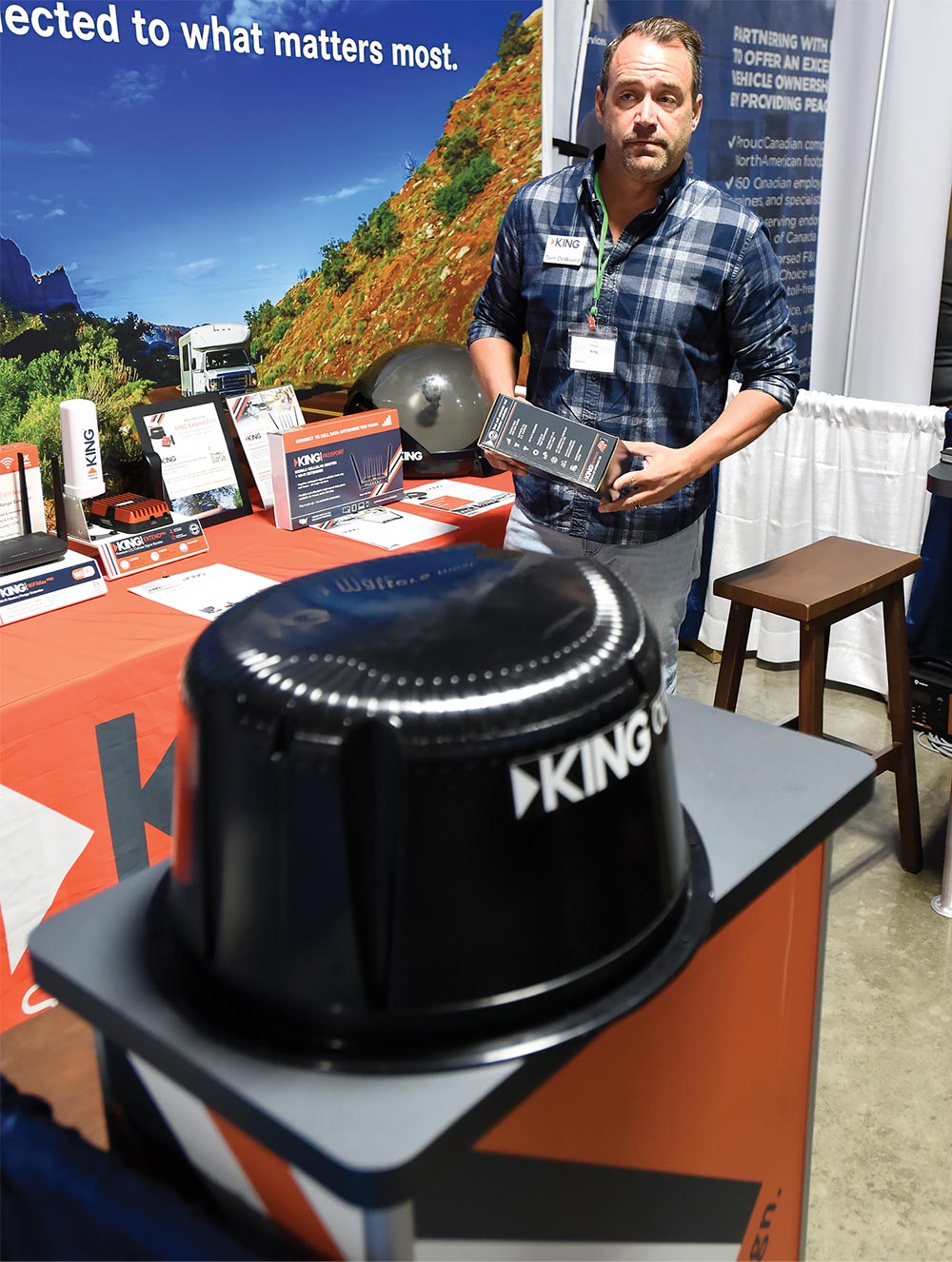 KING Olympus Three-in-one Antenna