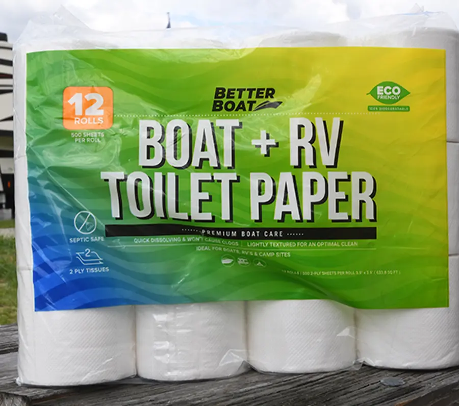 package of Better Boat—Boat + RV Toilet Paper